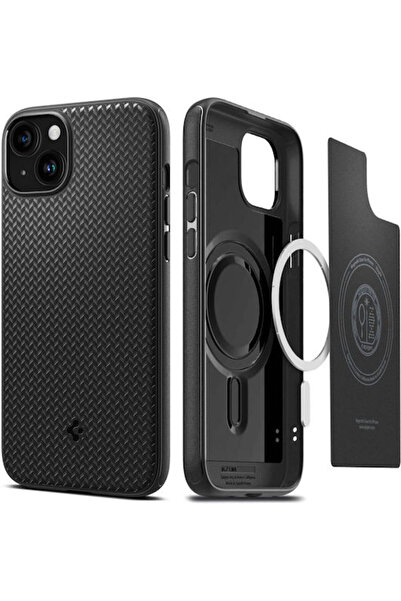 Spigen Mag Armor MagFit Πίσω Κάλυμμα Σιλικόνης Μαύρο (iPhone 15 Plus) Κωδικός...