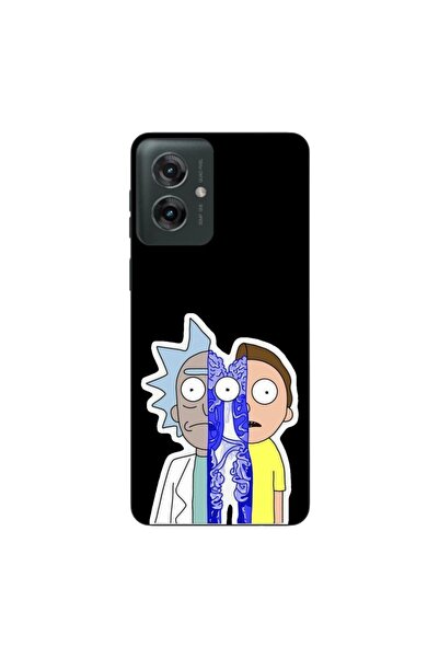 OEM Θήκη συμβατή με Motorola Moto G55, από σιλικόνη gel TPU, με σχέδιο Rick A...