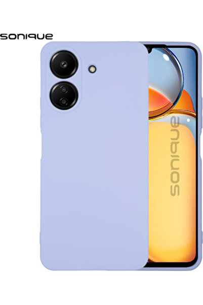 Other Sonique Πίσω Κάλυμμα Σιλικόνης / Υφάσματος Λιλά (Redmi 13C 4G / Poco C6...