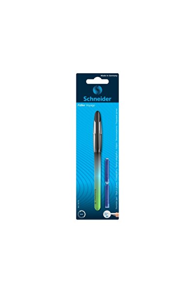 SCHNEIDER Stilou Voyage + 2 rezerve/blister, copii varsta 8-12 ani