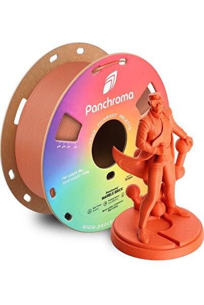 Polymaker Panchroma PLA 1.75mm Marble Brick ( Rosu caramiziu) 1kg