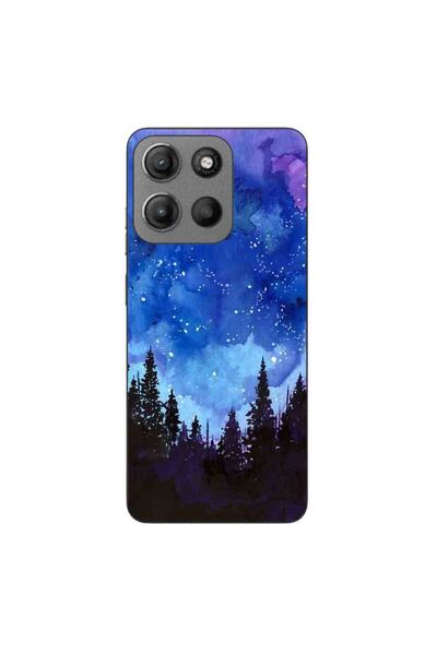 OEM Husa compatibila cu Motorola Moto G15 Silicon Gel Tpu Model Night Forest