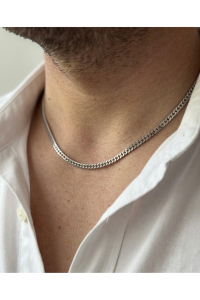 Minimalist Gurmet Zincir Kolye | Erkek Çelik Kolye Modelleri