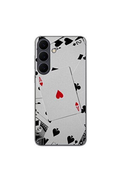 OEM Husa compatibila cu Samsung Galaxy S25 FE Silicon Gel Tpu Model Carti Poker