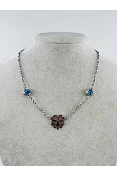 Bozhi Necklace Steel Silver Everyday Elegance