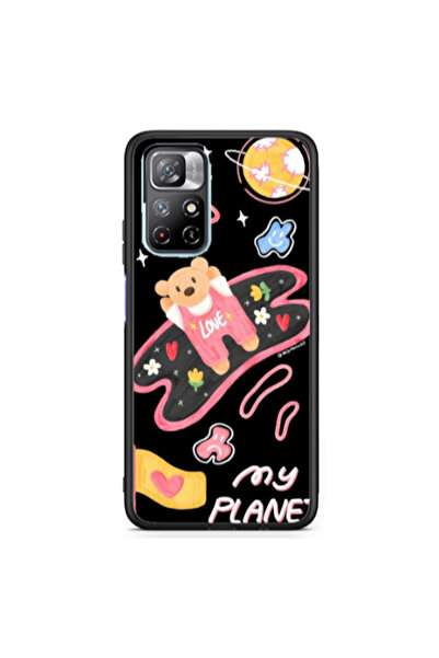 Other Xiaomi Poco M4 Pro 5G My planet Black Glossy Θήκη