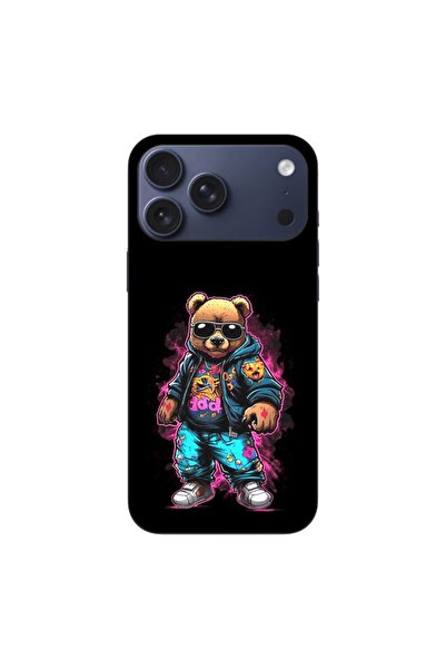 OEM Husa compatibila cu Apple iPhone 17 Pro Max Silicon Gel Tpu Model Bear Co...