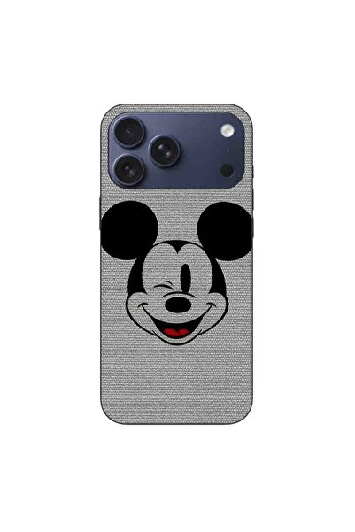 OEM Husa compatibila cu Apple iPhone 17 Pro Max Silicon Gel Tpu Model Mickey