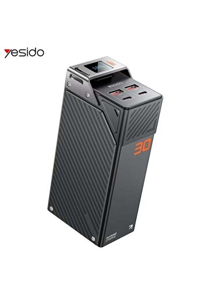 Yesido بنك طاقة YP62 بسعة 30000 مللي أمبير في الساعة مع شحن سريع PD 20W + SCP...
