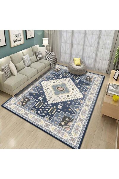 Arabest Area Rug,Washable Large,Vintage Carpet,Non-Slip Backing,Stain Resista...