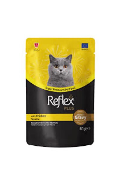 REFLEXX Wet Food for Cats with Chicken Flavor and Broth 85g