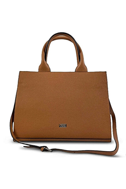 Hunter Γυναικεία δερμάτινη τσάντα shopper Τάμπα