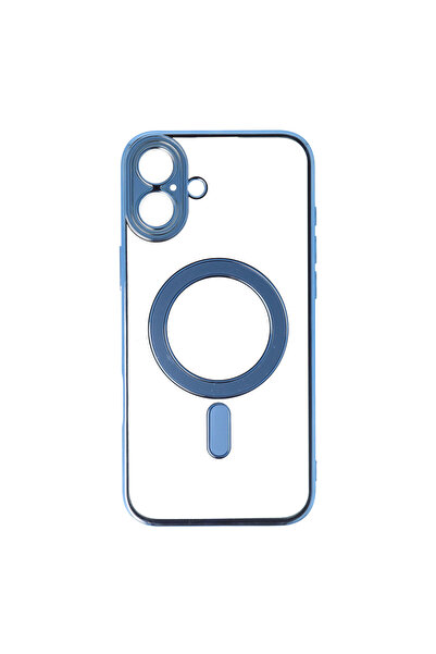 SEP Husa TPU Plating Frame Magnetic Magsafe Apple iPhone 16 Plus Albastru