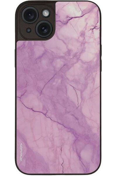 Other Sonique Μαρμάρινη Θήκη για Apple iPhone 15 Plus Βιολετί