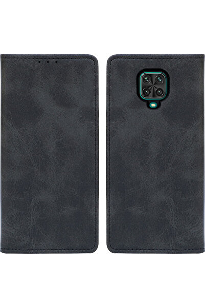 Other Sonique Vintage Wallet Synthetic Leather Black (Redmi Note 9S / 9 Pro /...