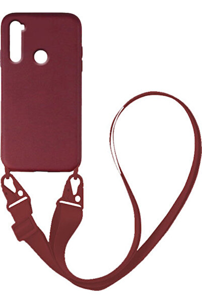 Other Sonique Carryhang Υγρή Θήκη Πλάτης Σιλικόνης 0.5mm με Λουράκι Μπορντό (...