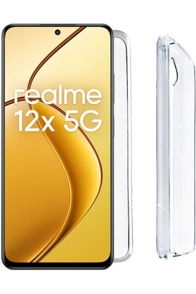 Other Volte-Tel Slimcolor Air Πίσω Κάλυμμα Σιλικόνης Διαφανές (Realme 12x)