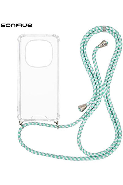 Other Θήκη Σιλικόνης με Κορδόνι Sonique Armor Διαφανής Xiaomi Redmi Note 14 P...
