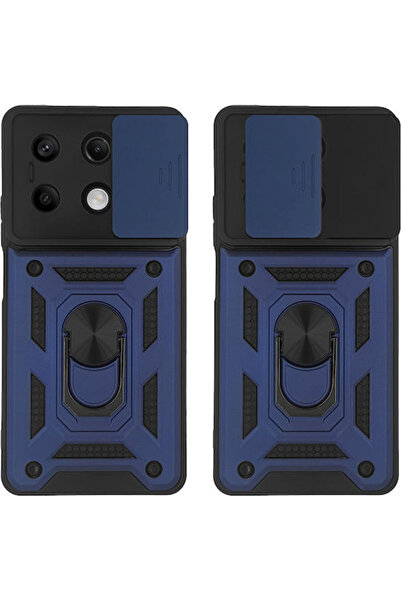 Other Θήκη Ring Armor Campro Sonique για Xiaomi Redmi Note 13 5G Μπλε