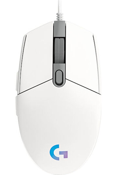 logitech G203 Lightsync RGB Ποντίκι Gaming 8000 DPI Λευκό