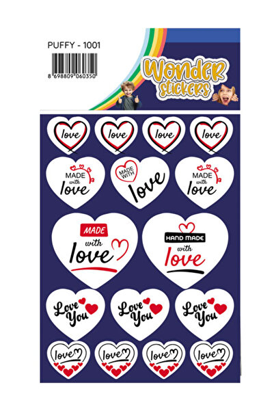 Tanex Autocolant din seria Puffy Love 1001
