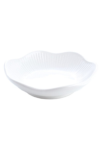 Studio Casa Bol de Salata Rotund, 28 cm, Ceramica, Alb