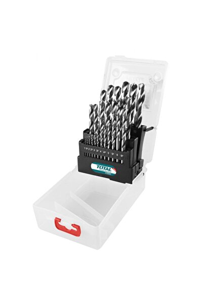 TOTAL HSS metal drill Top Bottom Set : 25 pcs (INDUSTRIAL)