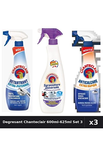 Chanteclair Set 3 Degresant Universal 600ml-625ml - Extra Puternic, Extra Rap...