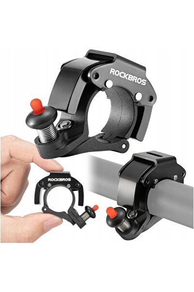Gearox ROCKBROS Aluminum Bicycle Bell 100dB Black