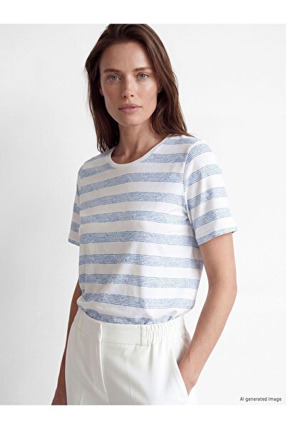 LC Waikiki Lcw Grace Crew Neck Striped Women's T-Shirt