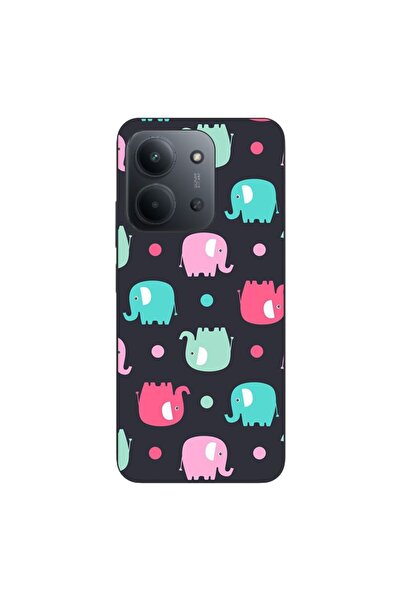 OEM Husa compatibila cu Xiaomi Redmi 15C Silicon Gel Tpu Model Pattern Elefant