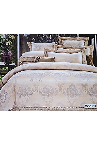 MILANO COLLECTION Jacquard Double Bed Linen Top Bottom Set MC-6106