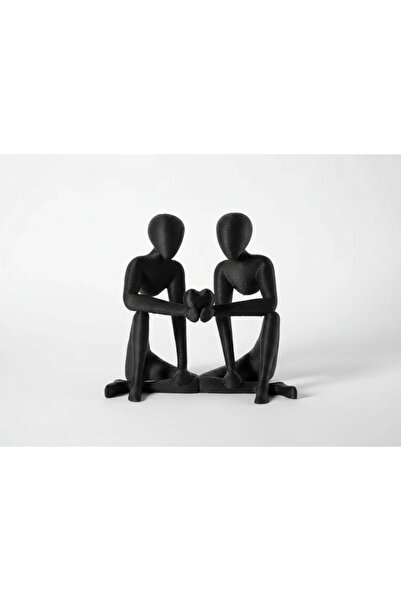 OEM Ansamblu Decorativ Figuri Umane Minimaliste cu Simbol Inimă