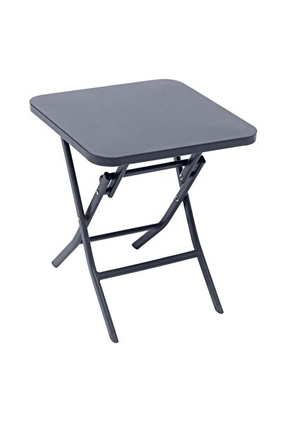 Hesperide Folding square side table Greensboro Graphite - 40 x 40 cm -