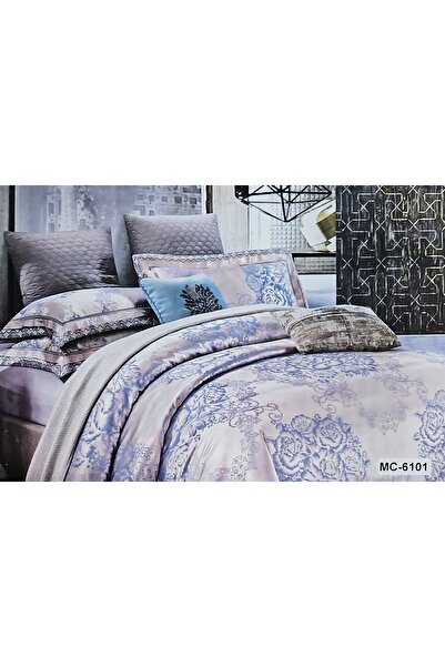 MILANO COLLECTION Jacquard Double Bed Linen Top Bottom Set MC-6101