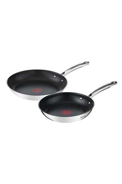 TEFAL G732S234 Set de tigăi argintiu-negru