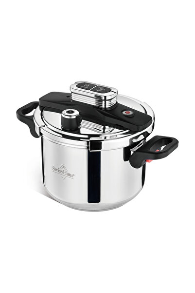 SWISSHOME Pressure cooker Swiss Haus-Lake Brienz, stainless steel, 22x22 cm, ...