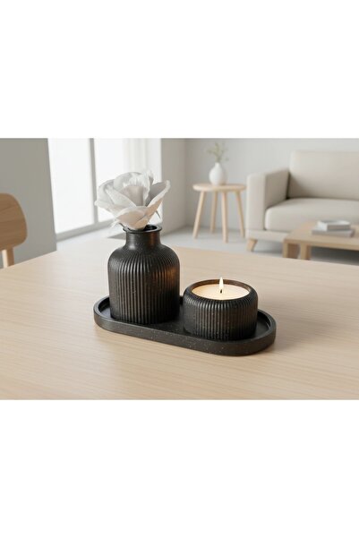 OEM Set Decorativ Minimalist Vază Suport Lumânare Tavă Design Modern