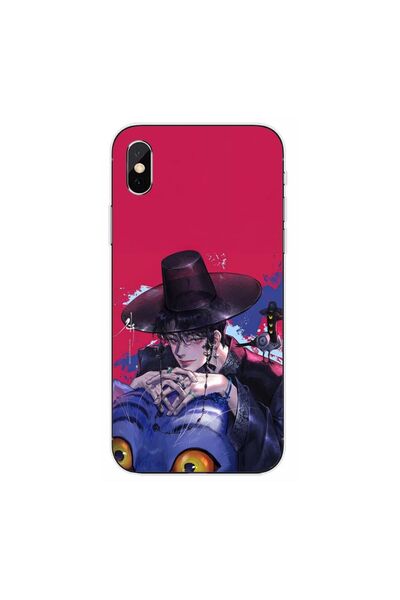 OEM Husa compatibila cu Apple iPhone X Silicon Gel Tpu Model KPop Demon Hunte...