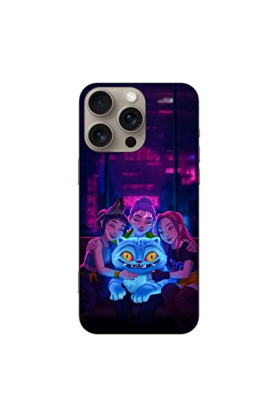OEM Husa compatibila cu Apple iPhone 16 Pro Max Silicon Gel Tpu Model KPop De...