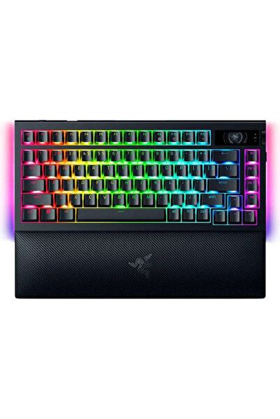 RAZER BlackWidow V4 Pro Ασύρματο Μηχανικό Πληκτρολόγιο Gaming 75% με πορτοκαλ...
