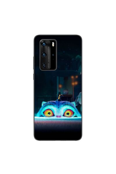 OEM Калъф, съвместим с Huawei P40 Pro, силиконов гел TPU модел KPop Demon Hun...