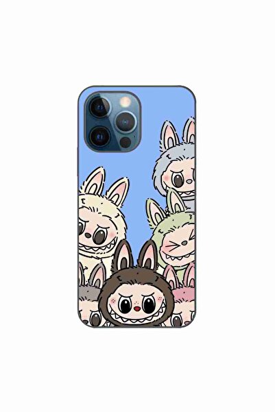 OEM Husa compatibila cu Apple iPhone 12 Pro Silicon Gel Tpu Model Labubu Patt...