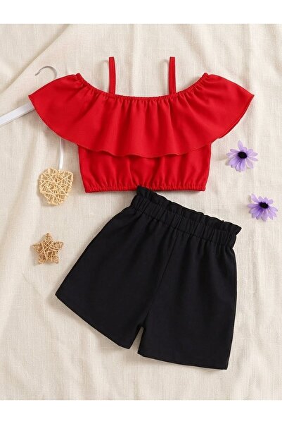 shop Woven 2-Piece Girl's Combination Set