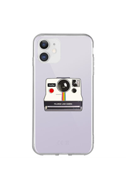Other Apple iPhone 12 Polaroid land camera Transparent Silicone TPU Θήκη