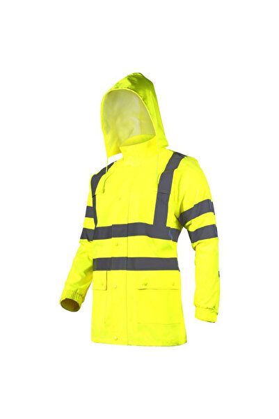 Lahti Pro Jacheta reflectorizanta impermeabila / verde - m