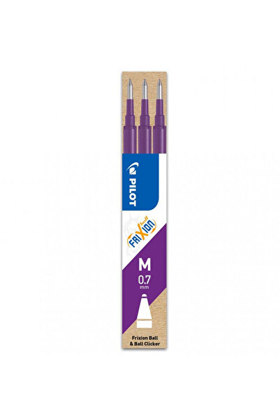 Pilot Rolă de rezervă Frixion Ball 0.7 mm 3 bucăți/set violet
