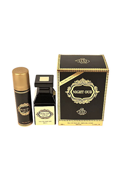 Fragrance World Perfume Night Oud 80ml + 50ml Deo