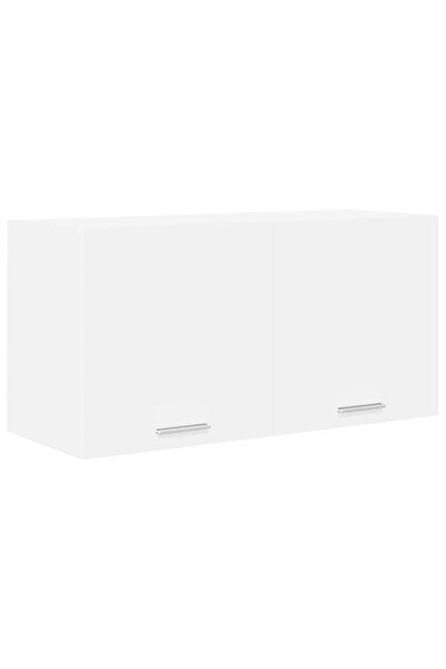 vidaxl Dulap suspendat cu depozitare Alb 80 x 31 x 40 cm Lemn compozit