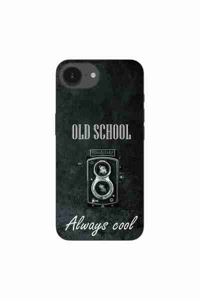 OEM Husa compatibila cu Apple iPhone 16e Silicon Gel Tpu Model Retro Camera